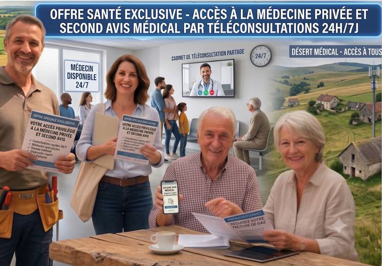 <p>Téléconsultation Médicale 24/7</p>